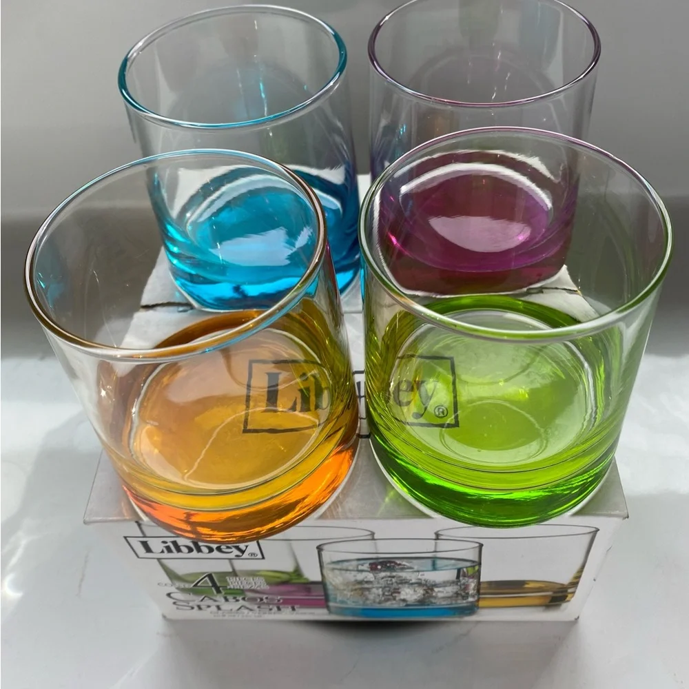 NEW W/BOXES LIBBY Just Desserts Multiple Clear Parfait, Zombie, Cabo Splash Sets